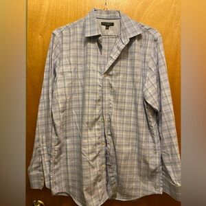 Banana Republic non iron mens slim fit button down dress shirt never worn